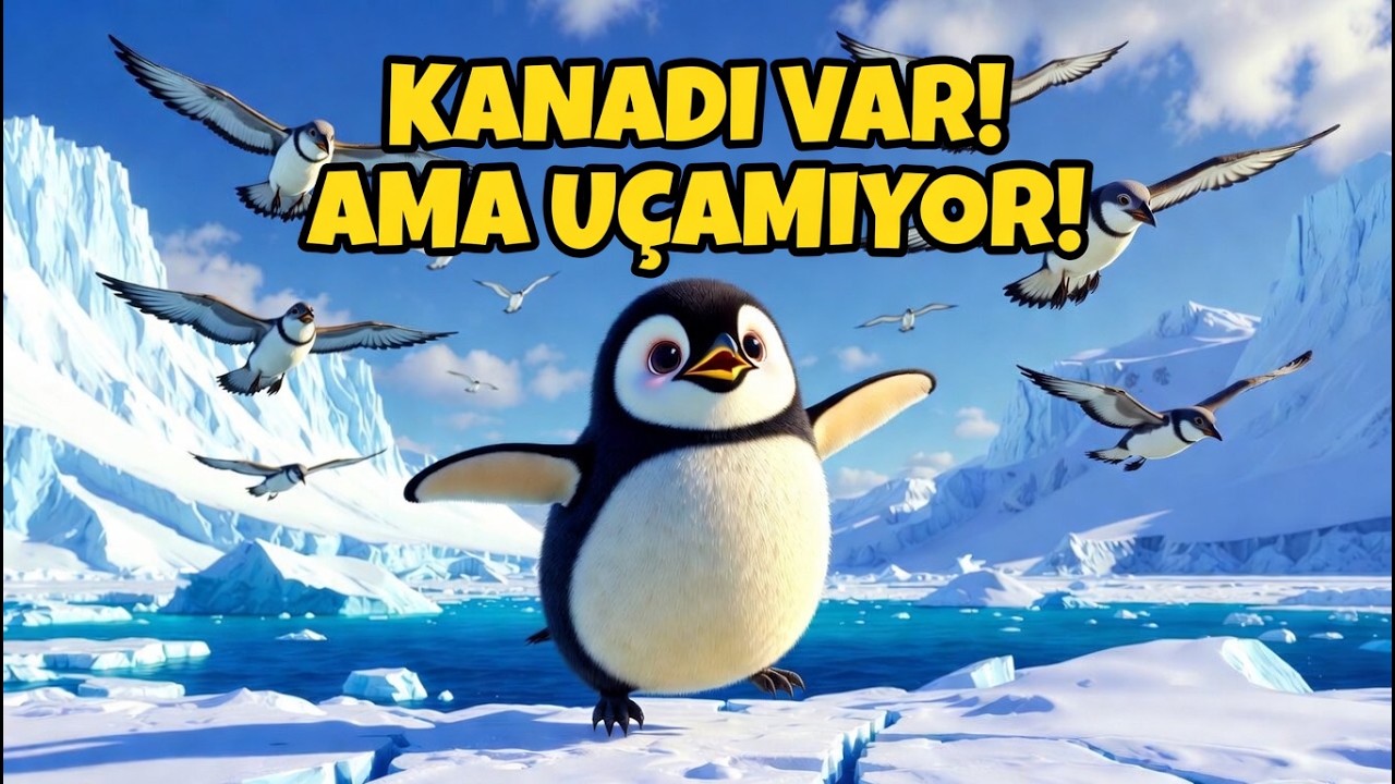 Penguenler Neden Uçamaz? | Kanatları Var Ama Uçamıyorlar! 🐧