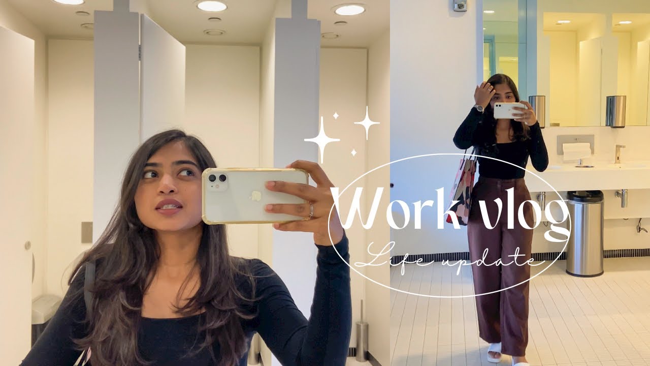 First day at work | Life update | Indian student in UK | Vlog