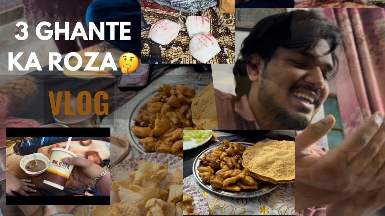 Sirf 3 Ghante Ka Roza? 🤔/Aisa Roza Pehle Kabhi Nahi Rakha! | 3 Hours Challenge🤣