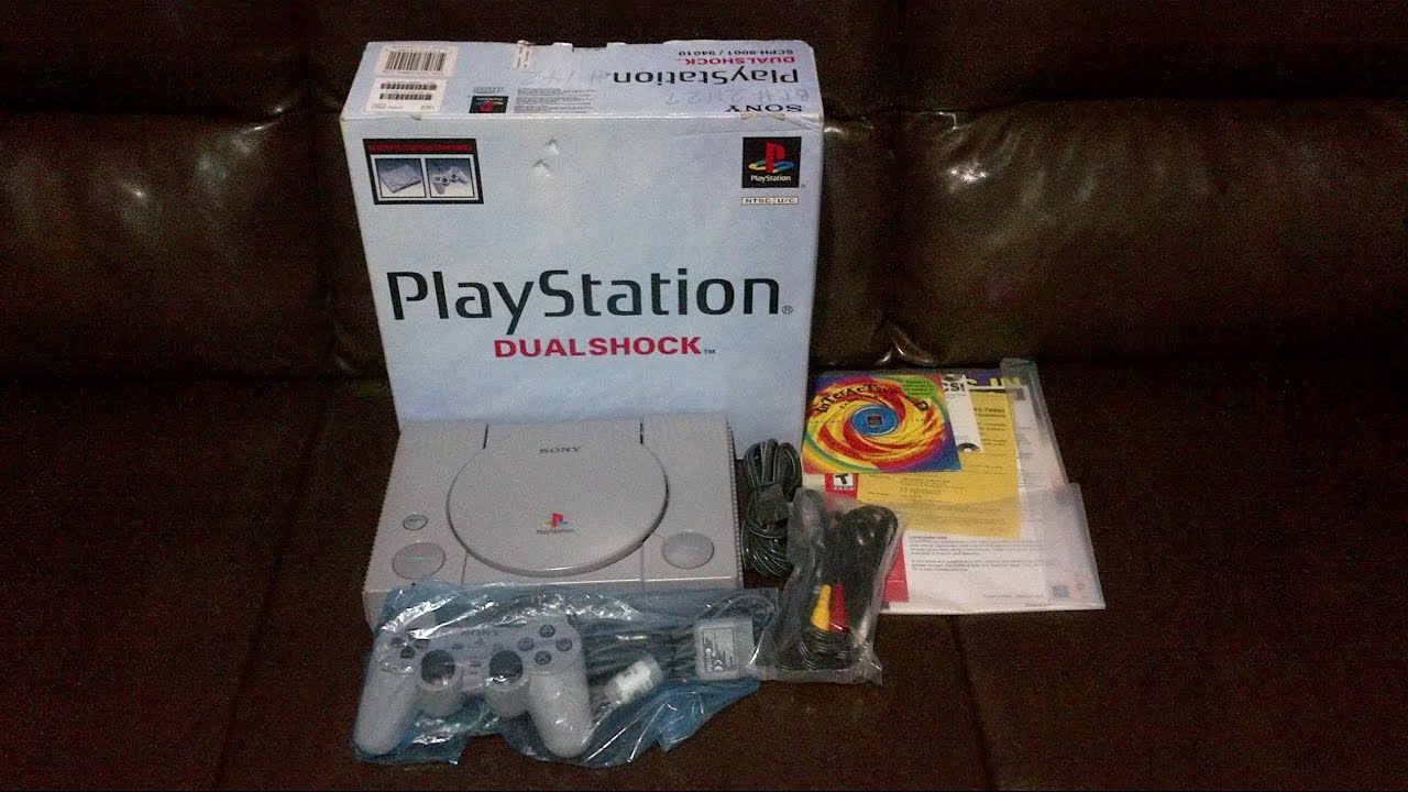 Playstation 1 Unboxing PSX