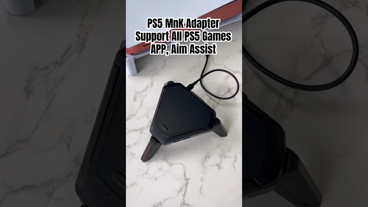 How to Get Aim Assist on PS5 Keyboard and Mouse Adapter #ps5gameplay #ps5setup #ps5controller