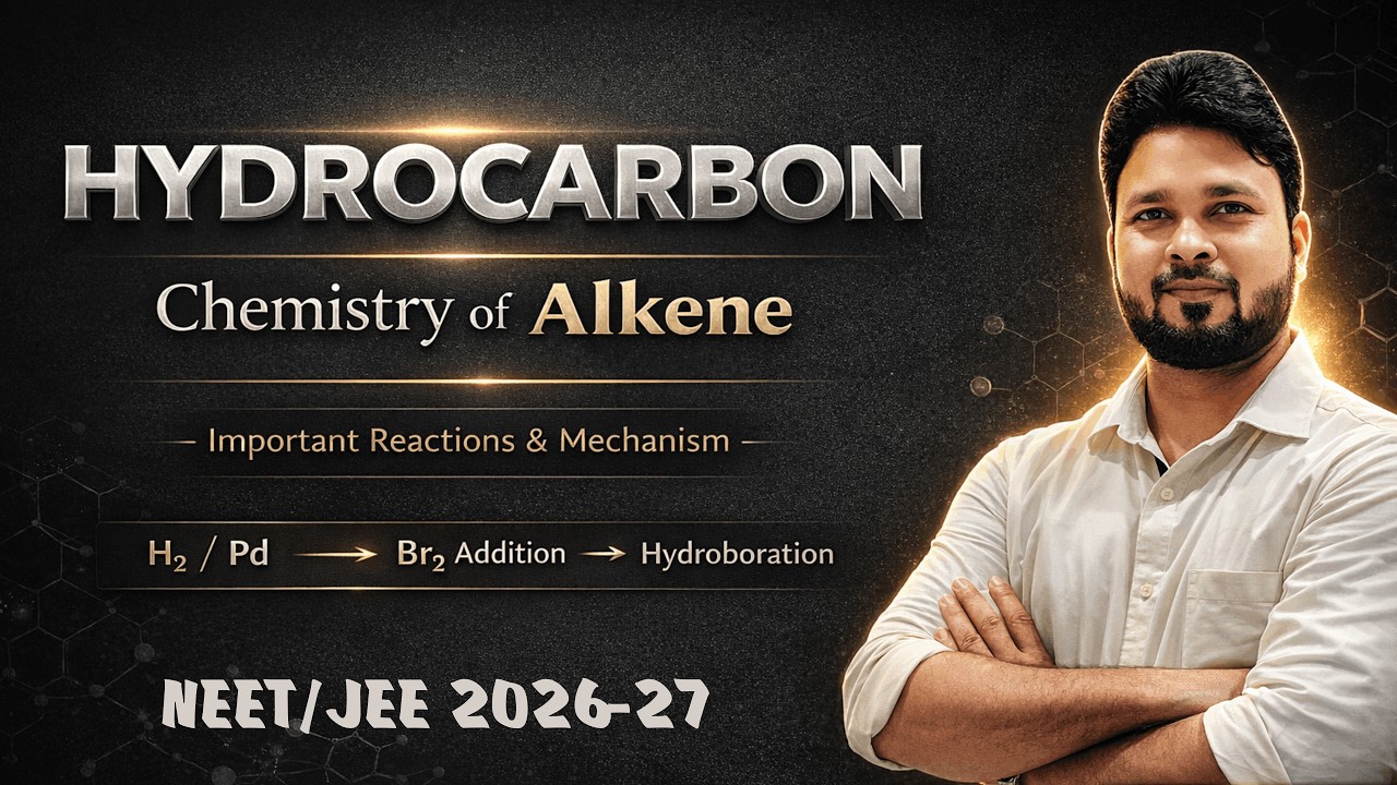 Alkenes Full Chapter Explained | Organic Chemistry for NEET & JEE | Concepts + PYQs + Tricks