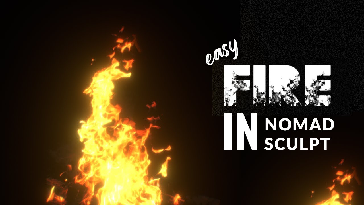 HOW TO CREATE FIRE (EASY)