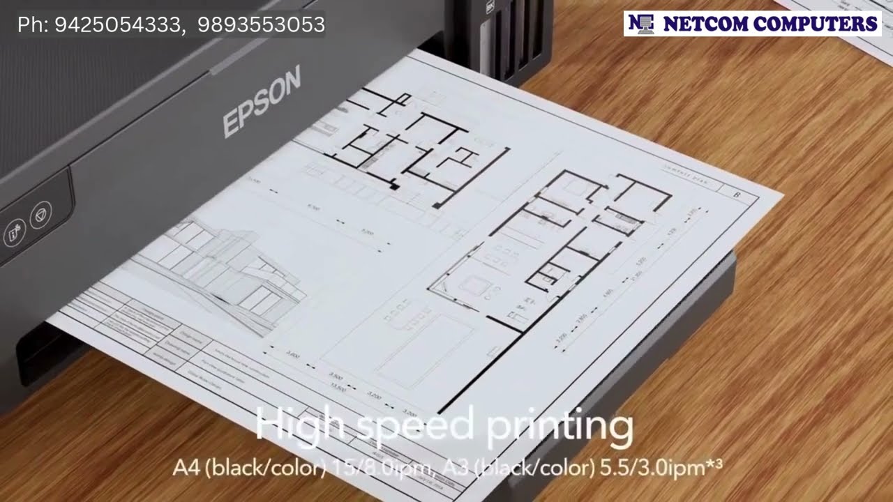 Epson EcoTank L11050 &ndash;A3 Colour Printer for Architect , Builder, Consultant  | Netcom Computers