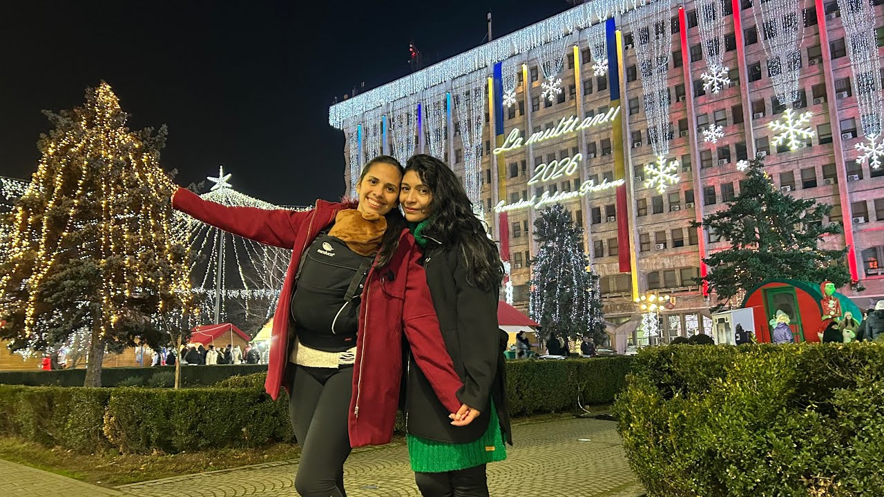 MAMA mea a venit din ARGENTINA și i-am arătat t&acirc;rgul de Crăciun din Ploiești #argentina #ploiesti 