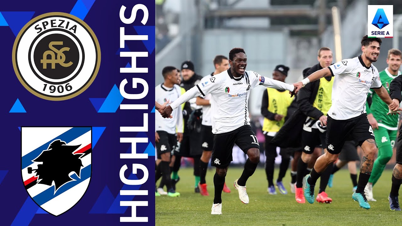 Spezia 1-0 Sampdoria | A third consecutive win for Spezia | Serie A 2021/22