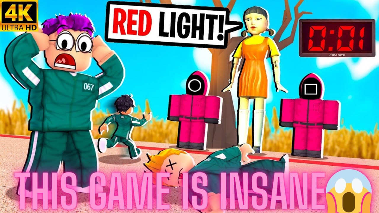 🔥Surviving Red Light Green Light in Roblox Was Impossible!😱Roblox Squid Game Red LightInstant Death!