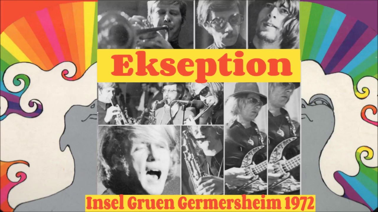 Ekseption  live  Insel Gruen Germersheim 1972