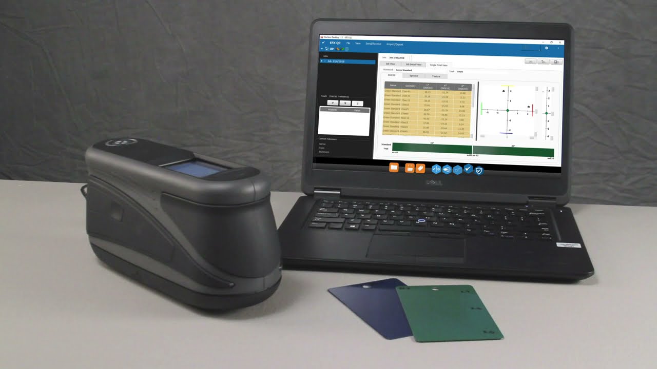 Многоугловой спектрофотометр X-Rite MA-T6 контроля качества материалов с эффектами (Смарт Системс)