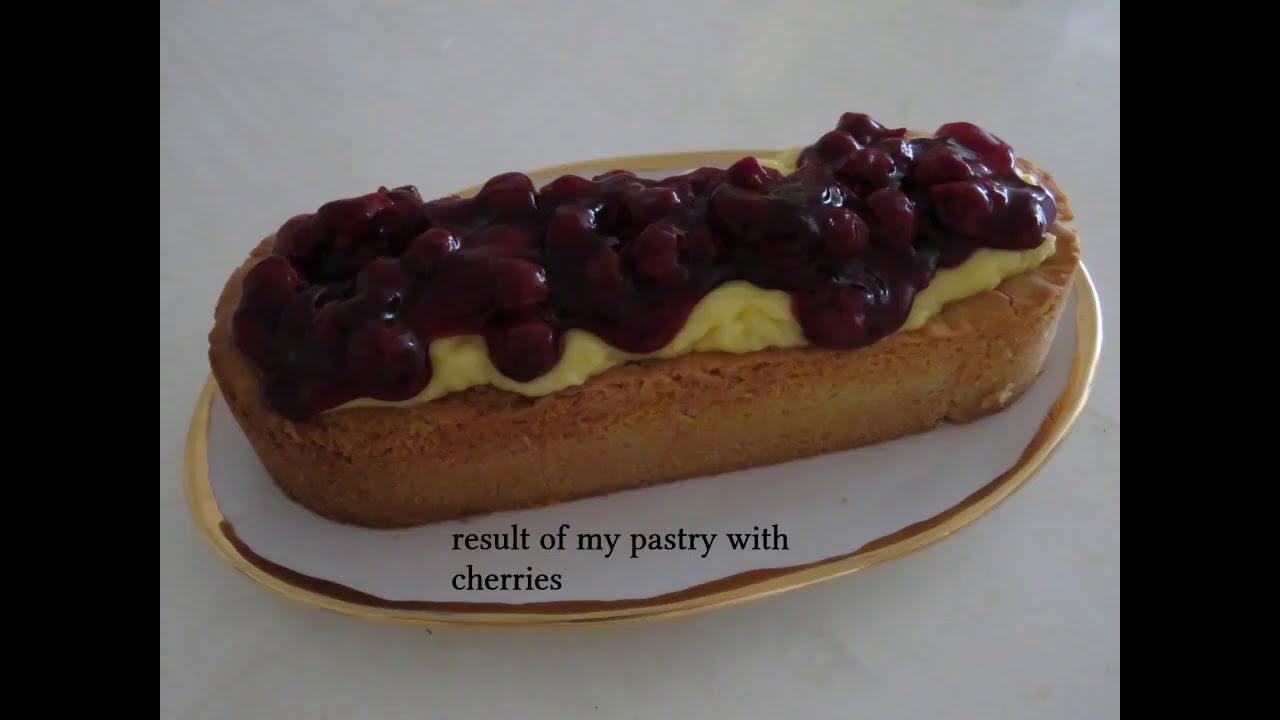 biscuit dough with almond paste slof banket bakkersroom kersen cherry biscuit cerises tutorials cake