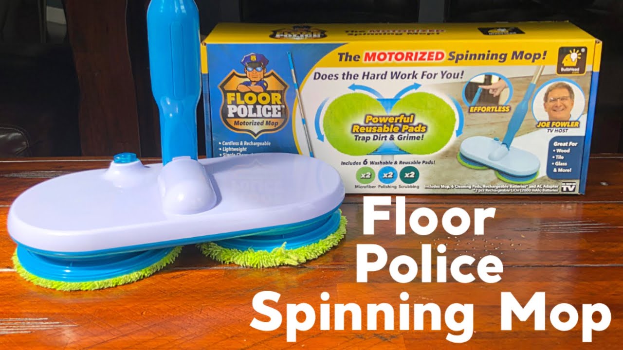 Обзор вращающейся швабры Floor Police