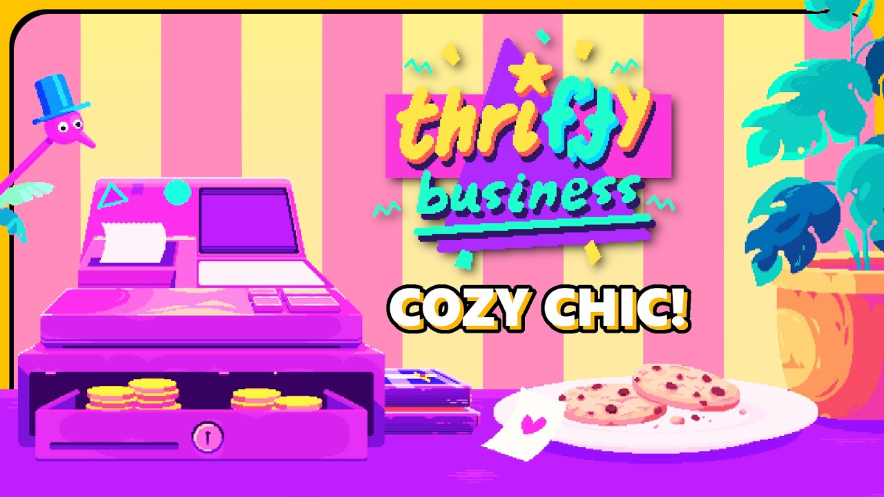 RUN A COLORFUL COZY THRIFT STORE! Thrifty Business Demo