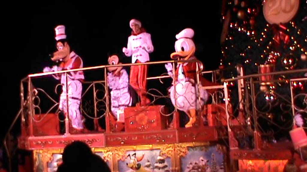 Accenzione Albero di Natale a Disneyland Paris 05/12/12