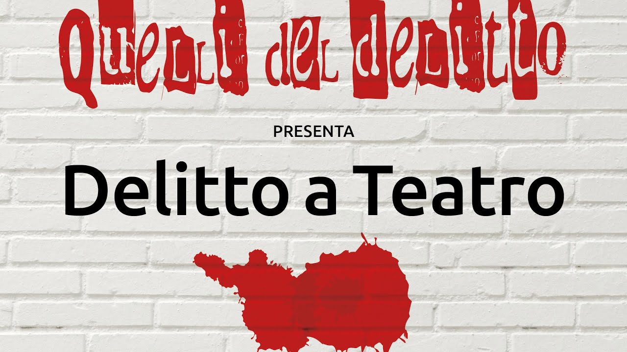 Trailer Delitto a Teatro