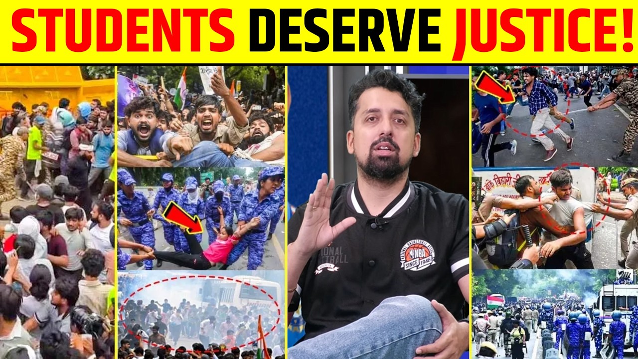 JUSTICE FOR STUDENTS! THE FUTURE OF INDIA DEPENDS ON THEM 🇮🇳 #neet #aspirants #bjp #studentprotest