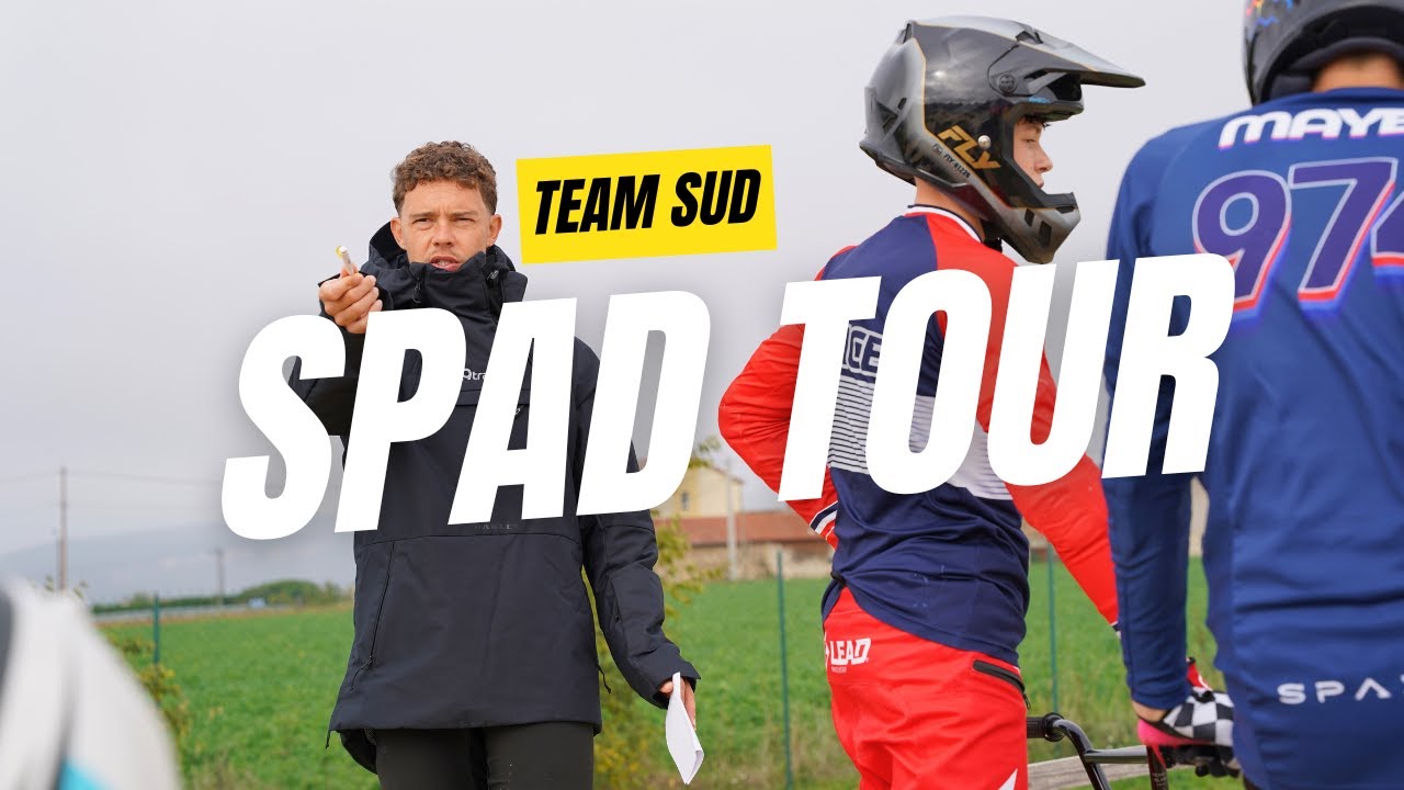 SPAD Tour 2025 – Jour 13 chute pour Romain à Portes-lès-Valence ! 😱