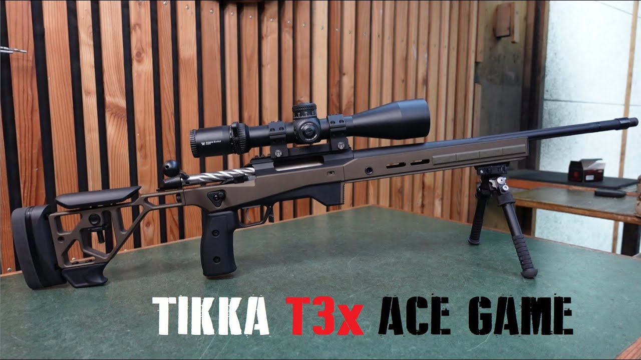 Tikka T3X ACE Game (6.5 Creedmoor) // Schusstest 300 Meter & erste Eindrücke