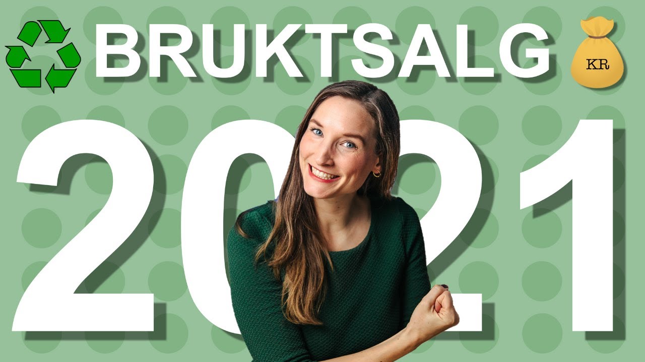 Så mye tjente jeg på å selge ting på nett i 2021