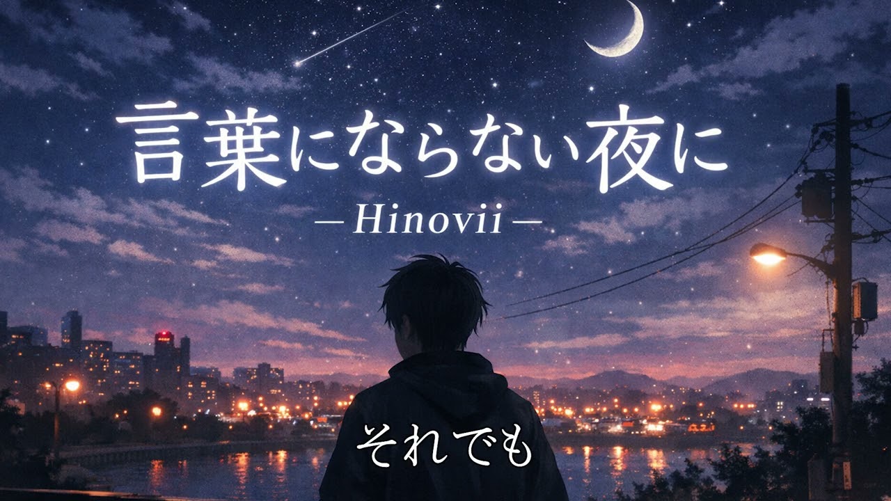 Hinovii – 言葉にならない夜に（Official Lyric Video）