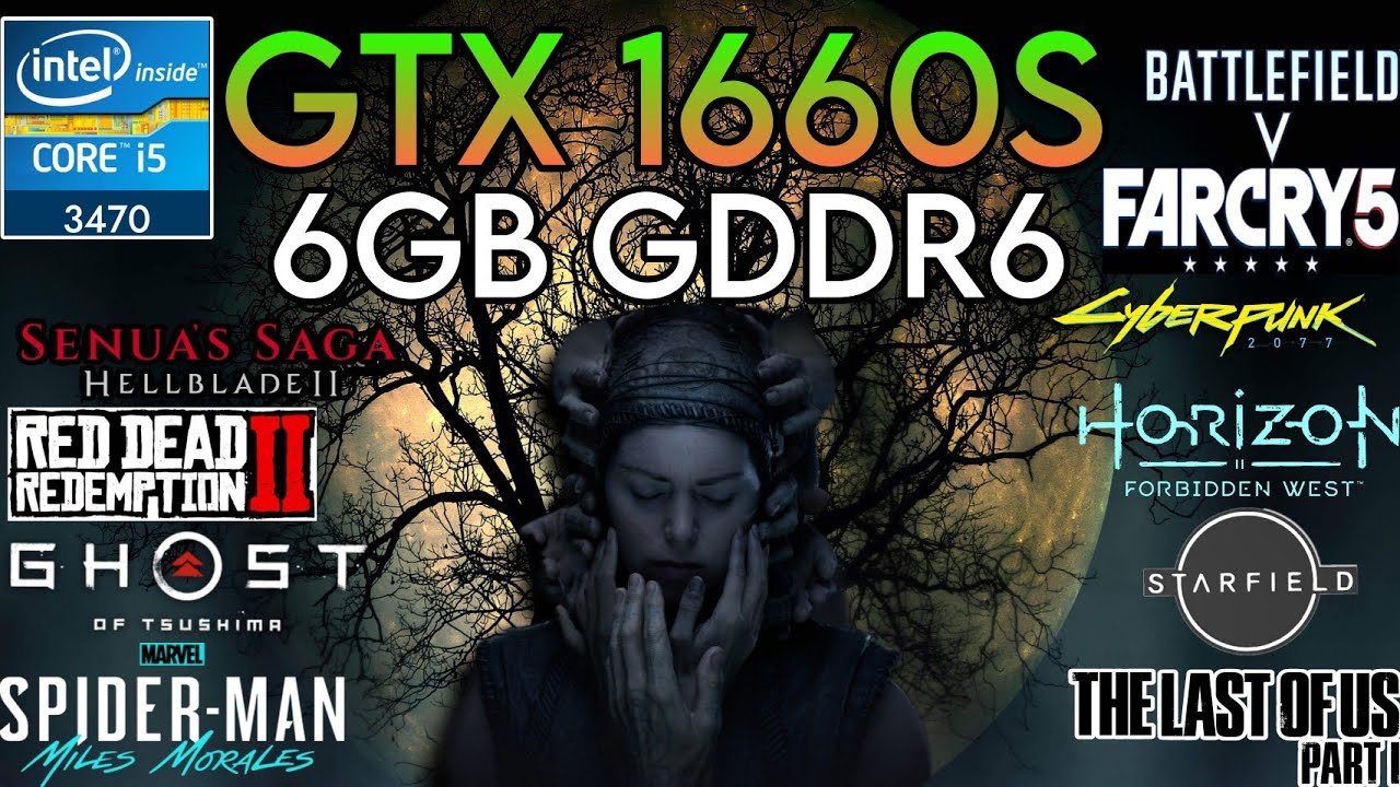 GTX 1660 Super + I5 3470 и 16 ГБ ОЗУ | Тест в 10 играх!