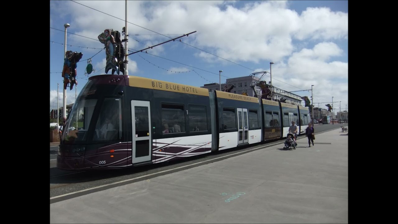 310 - Blackpool & Fleetwood Tramway Bombardier Flexity 2 Feature: Car 005