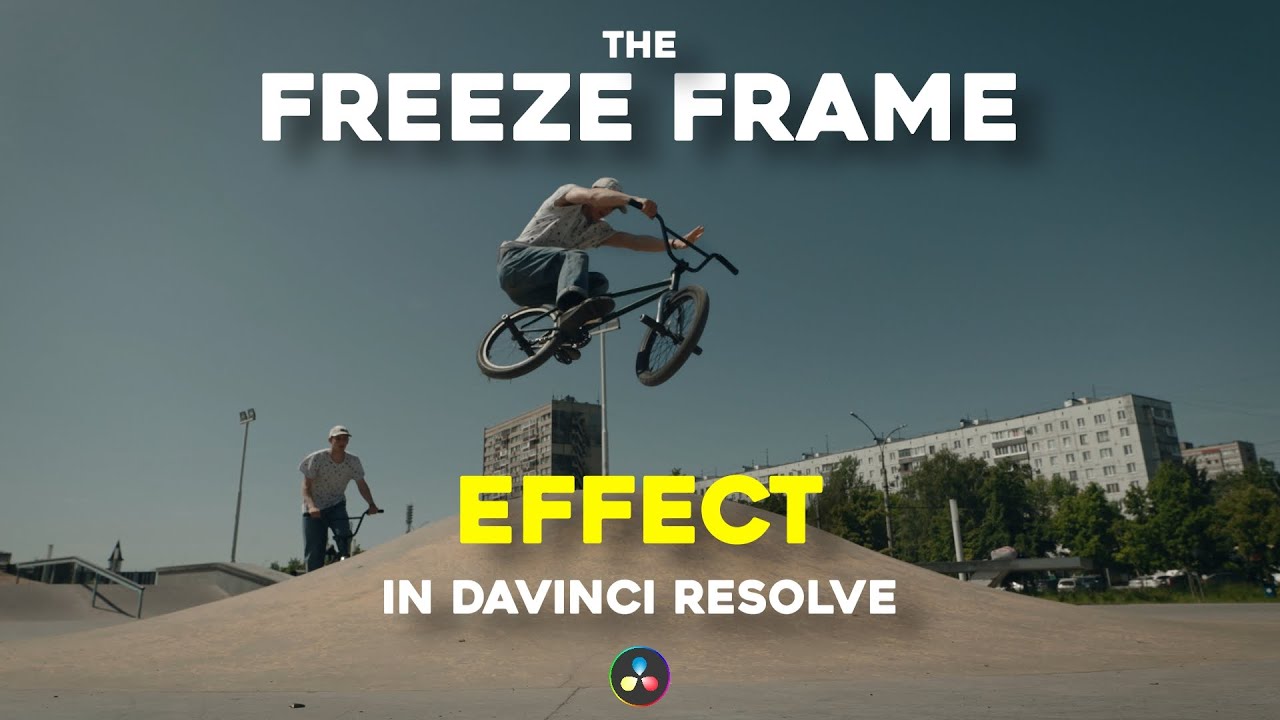 Эффект «стоп-кадр» — обучающее видео по DaVinci Resolve.