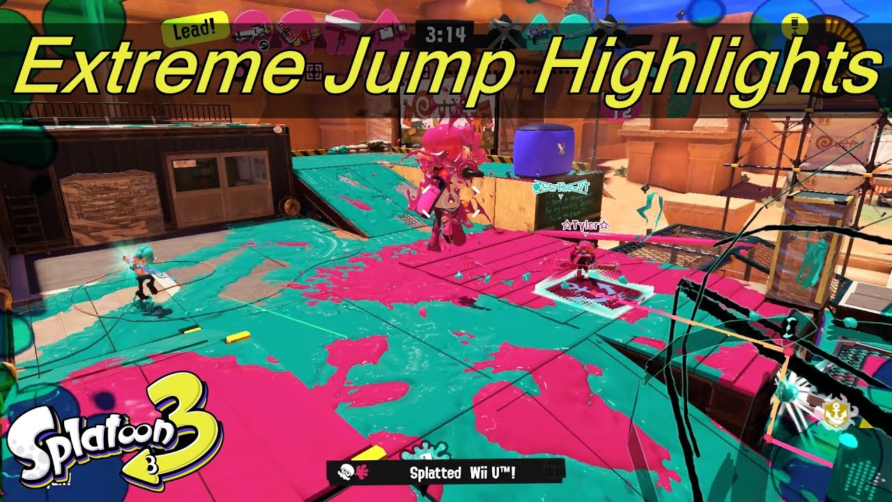 Splatoon 3 - Extreme Jump Battle Highlights