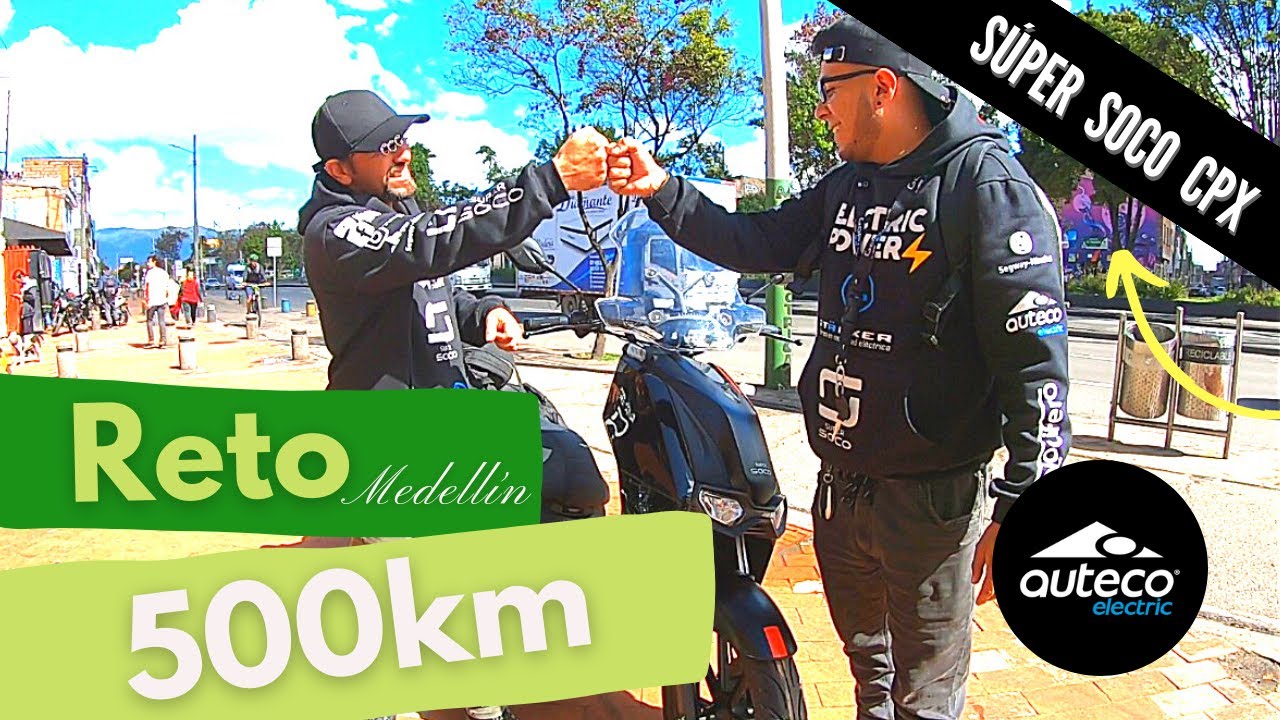 VIAJANDO en MOTO ELÉCTRICA a MEDELLÍN Desdé BOGOTÁ 🇨🇴 en SUPER SOCO CPX ⚡ #viajeros #supersoco