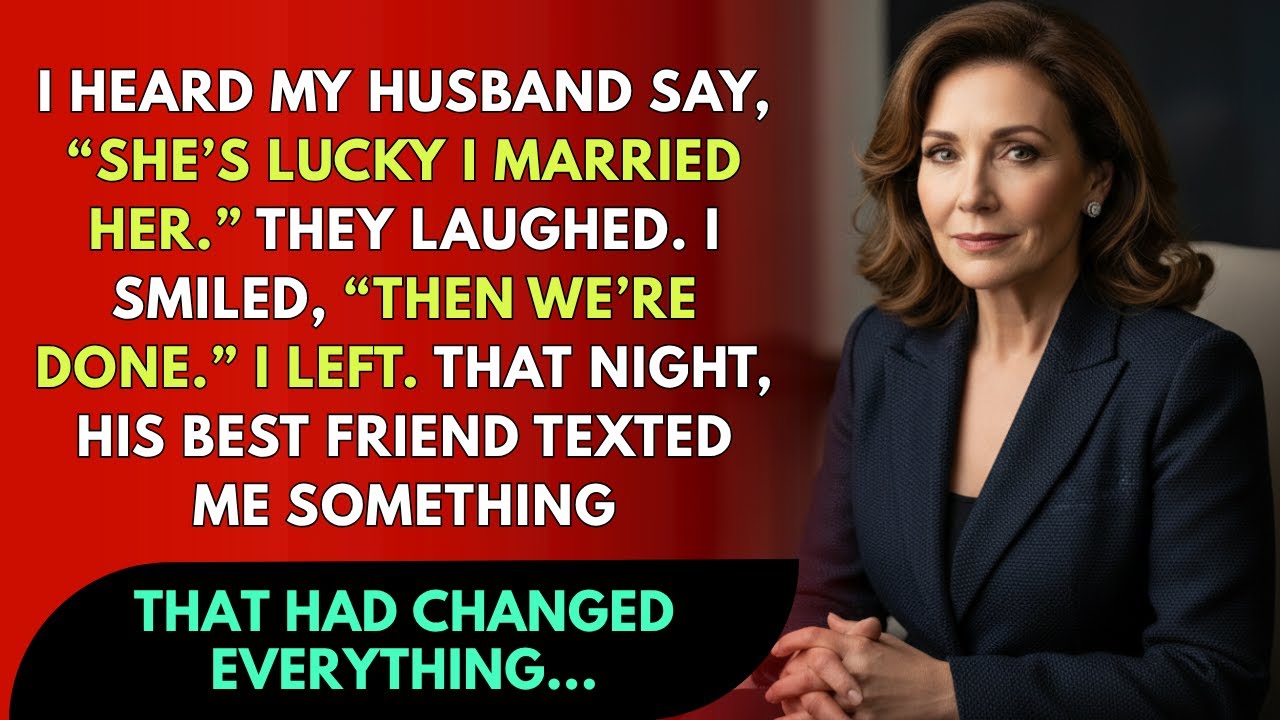 My Husband Mocked Our Marriage at a Luxury Dinner — I Walked Out and Built a Fortune He Envied