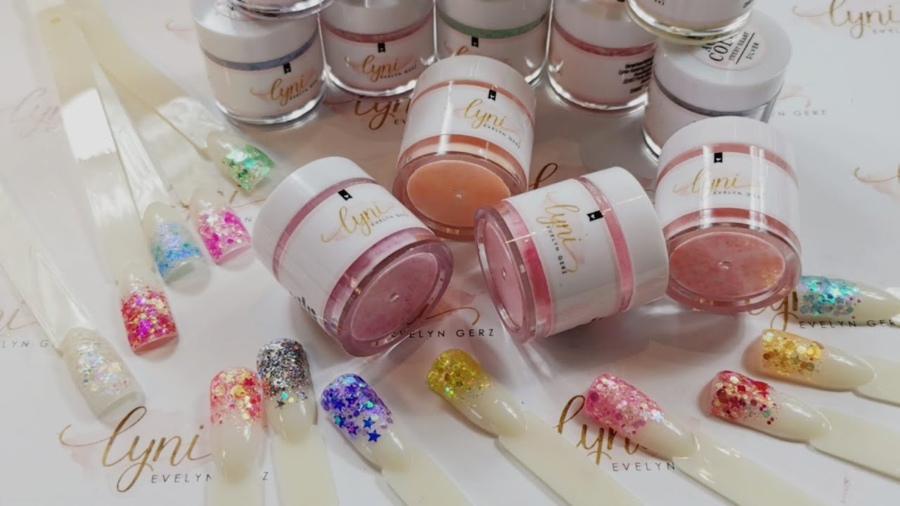 Acryl Color - Acrylpowder mit Farbe als Sweet Heart Collection