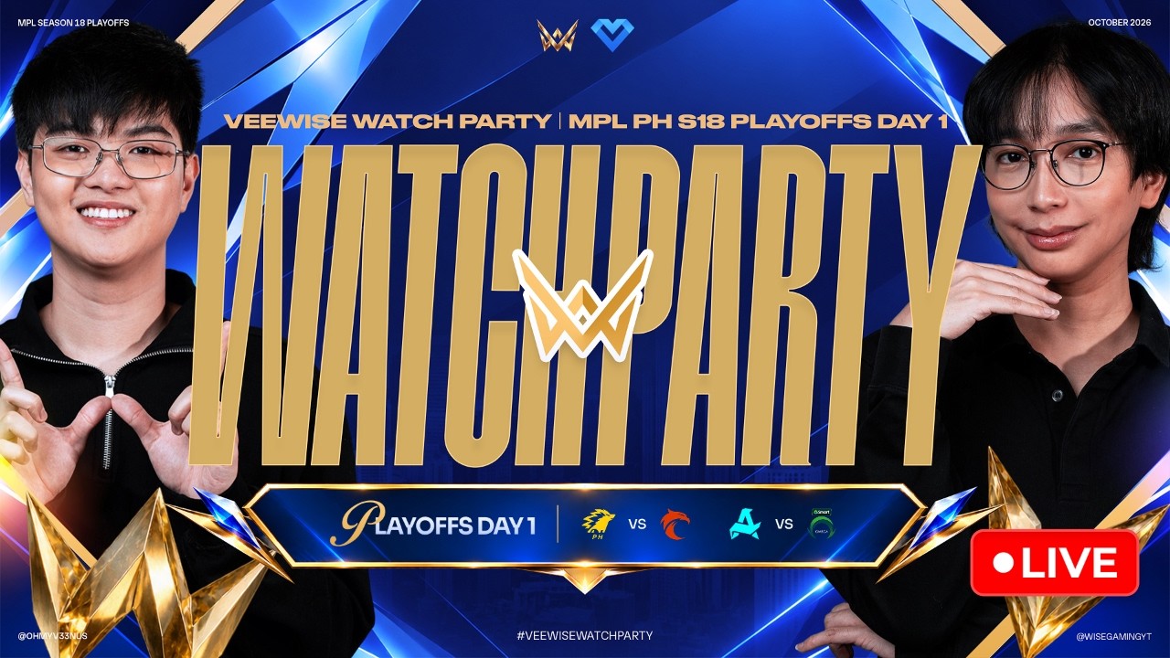 MPL PH S18 PLAYOFFS  DAY 1 WATCH PARTY