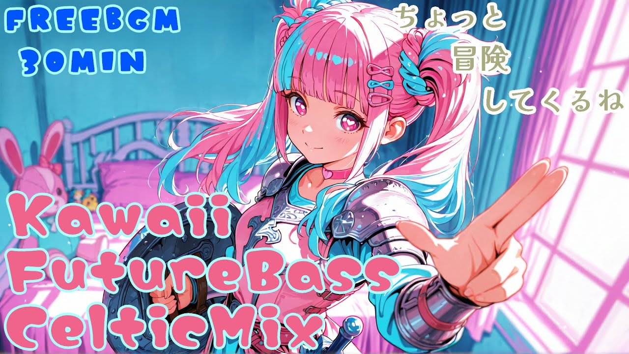 【フリーBGM】Kawaii FutureBass Celtic Mix【Kawaii Future Bass × ケルト音楽/勉強用/作業用/店内BGM/配信用/】