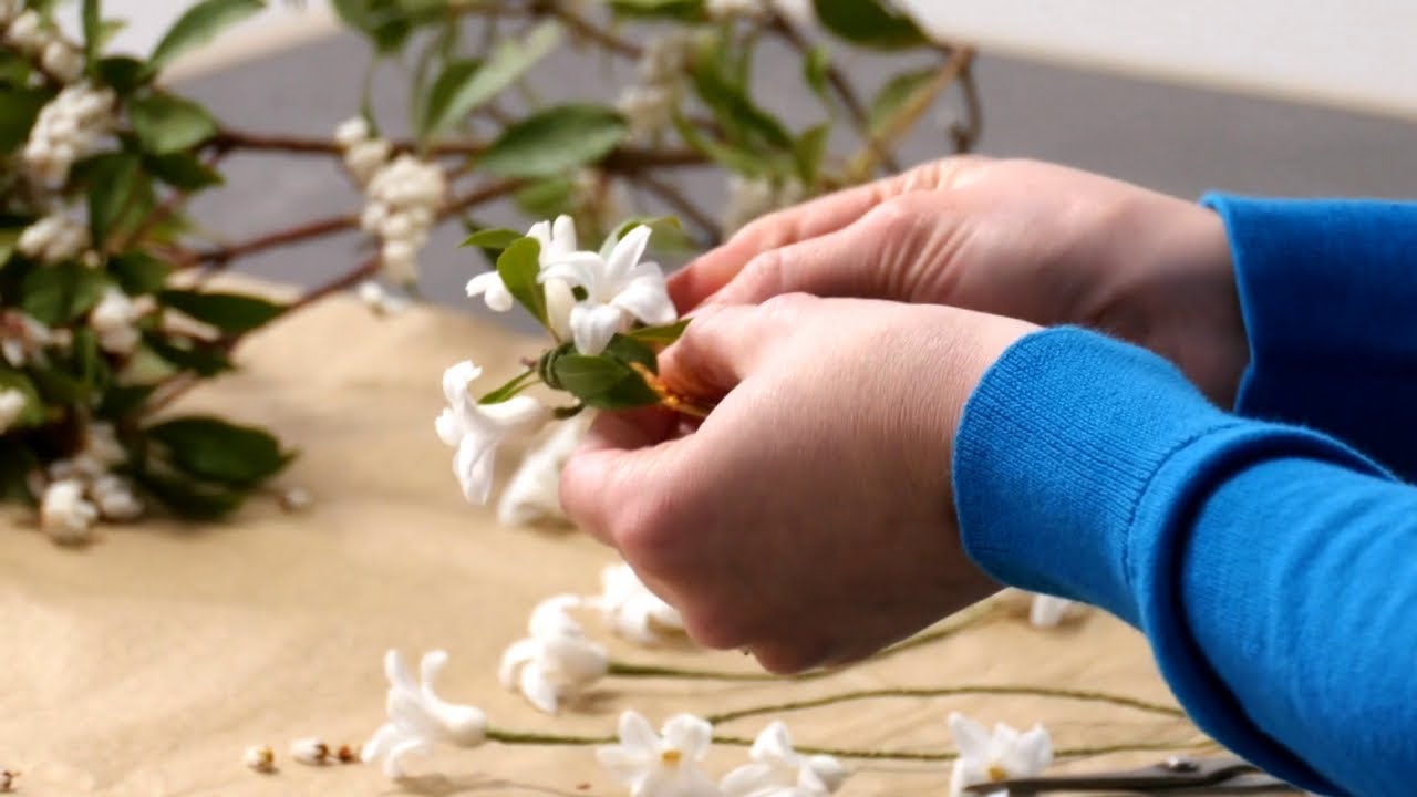 How to Wire Flowers - Hyacinth