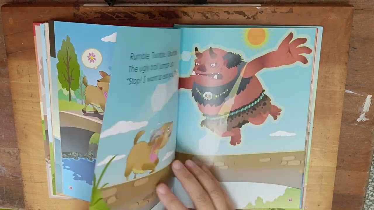 海湖國小115年5月書展英語故事The three Goats