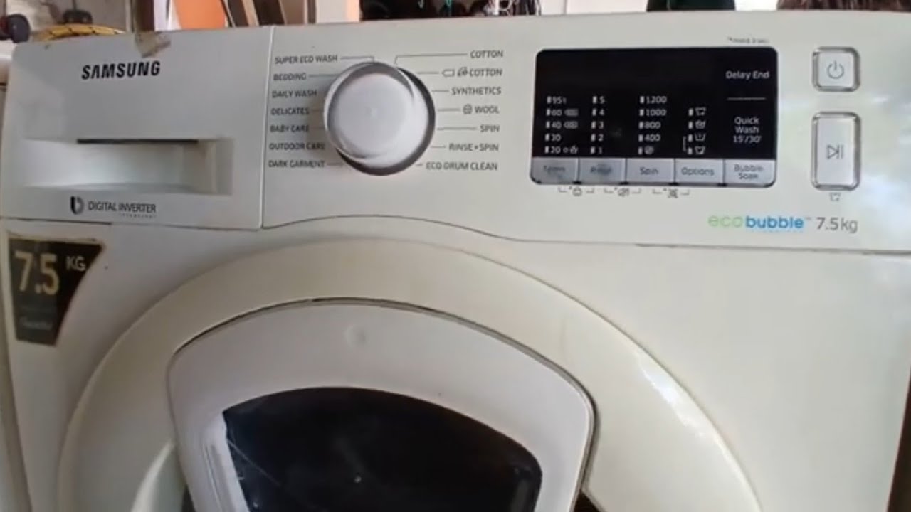 Cara perbaiki mesin cuci front loading suara kasar