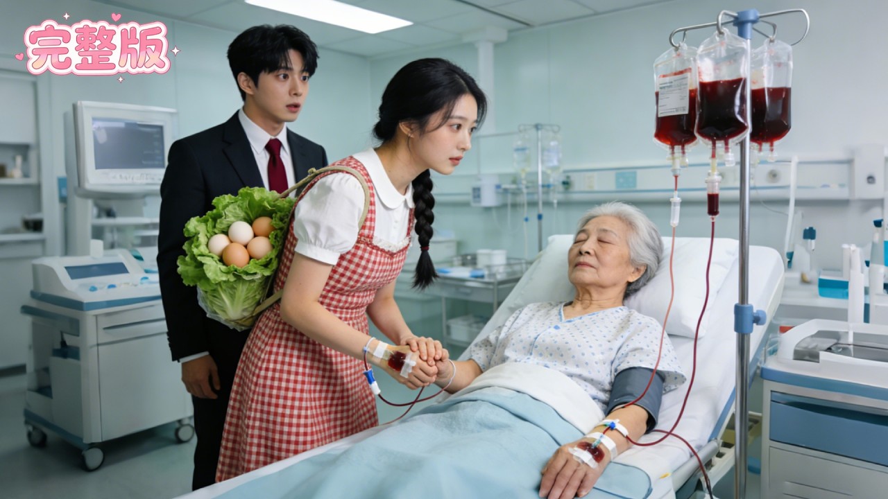 老奶奶意外心梗沒人想救！只有村姑娘主動獻血挽救她！不料竟是豪門總裁的親生母親，從此嫁入豪門幸福升天！ #霸总 #甜寵 #愛情 #短劇 #總裁 #灰姑娘 #追妻火葬场