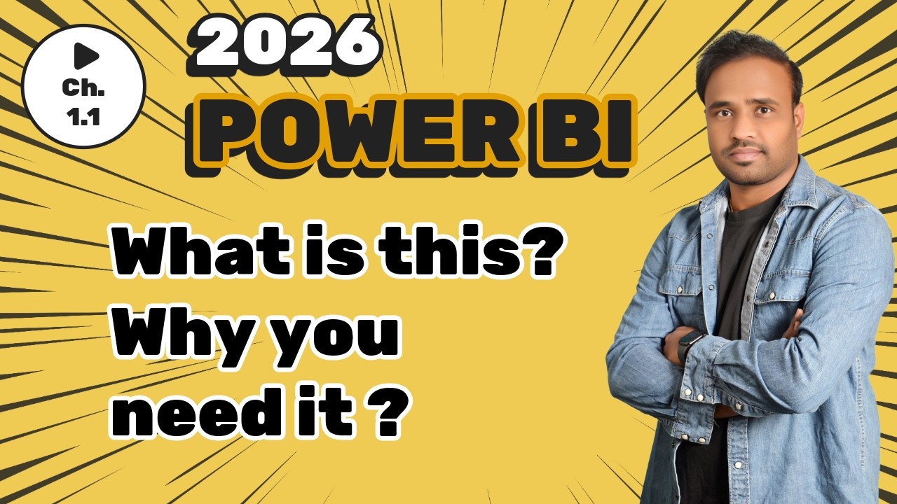 Что такое Power BI и почему организации нужен Power BI — Полный курс Power BI — 2026 — C1.1