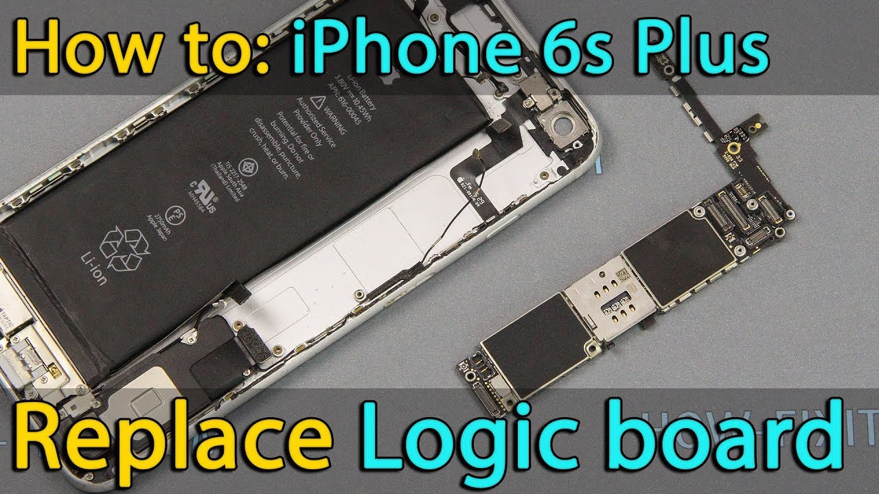 Замена материнской платы iPhone 6s Plus