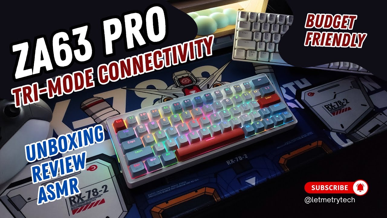 Unboxing of Zifriend Za63 Pro Mechanical Keyboard Review