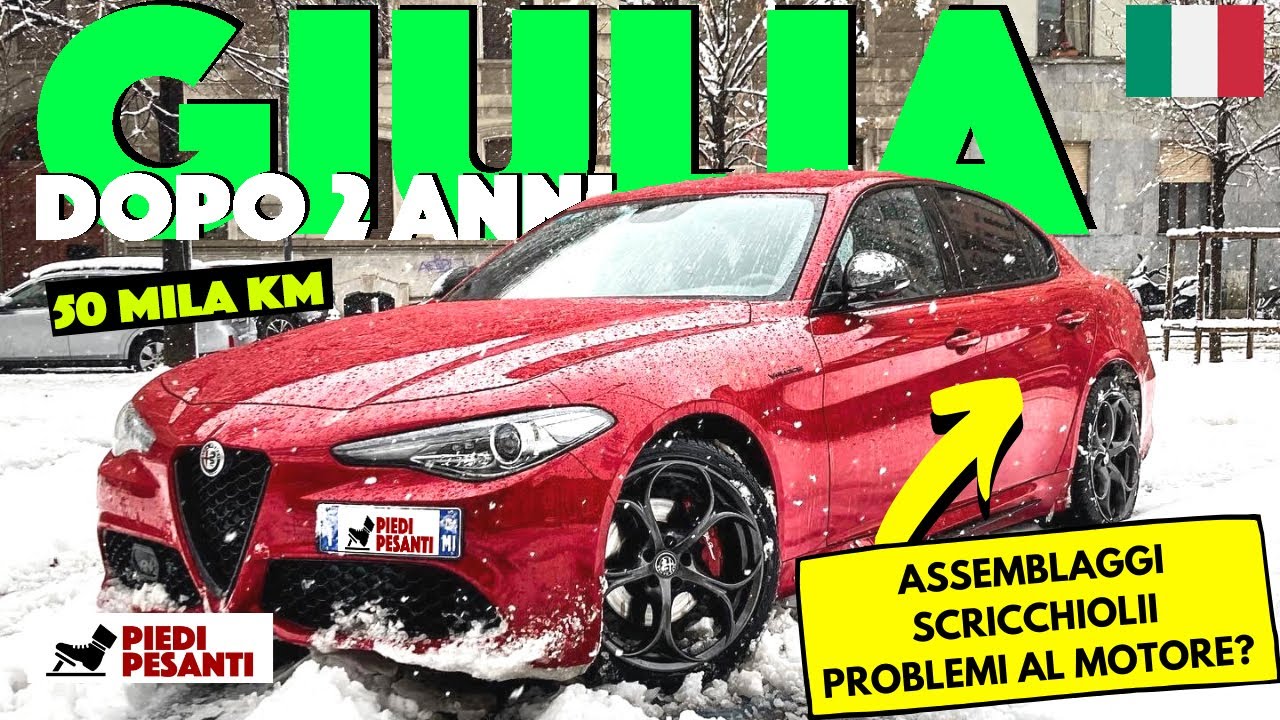 Alfa Romeo Giulia Veloce. La solita FIAT? come va dopo due anni? ESPERIENZA PROPRIETARIO