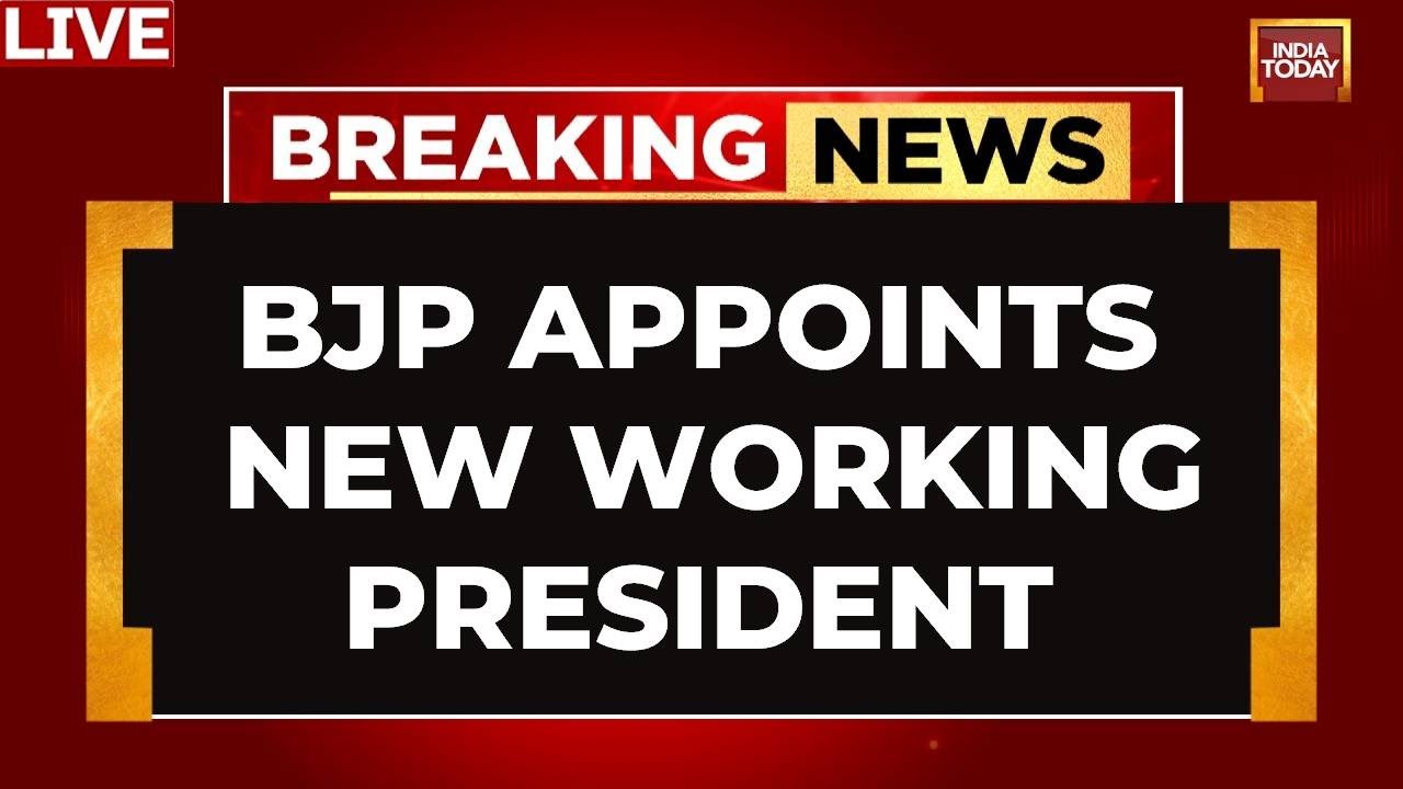 BJP Working President Appointed LIVE | Nitin Nabin Appointed As BJP's National Working President