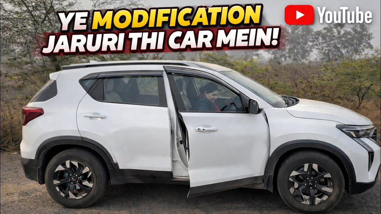  ये modification जरूरी Thi कार mein | Kia SONET HTK Plus 🚀