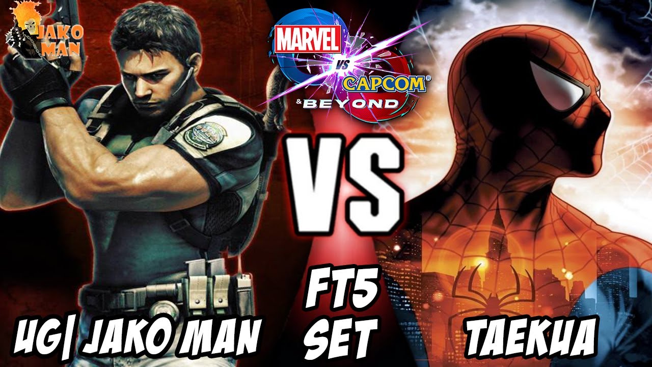 MVCI Beyond FT5 Set - UG| Jako Man (Chris/Nemesis) VS Taekua (Spider-Man/Ghost Rider)