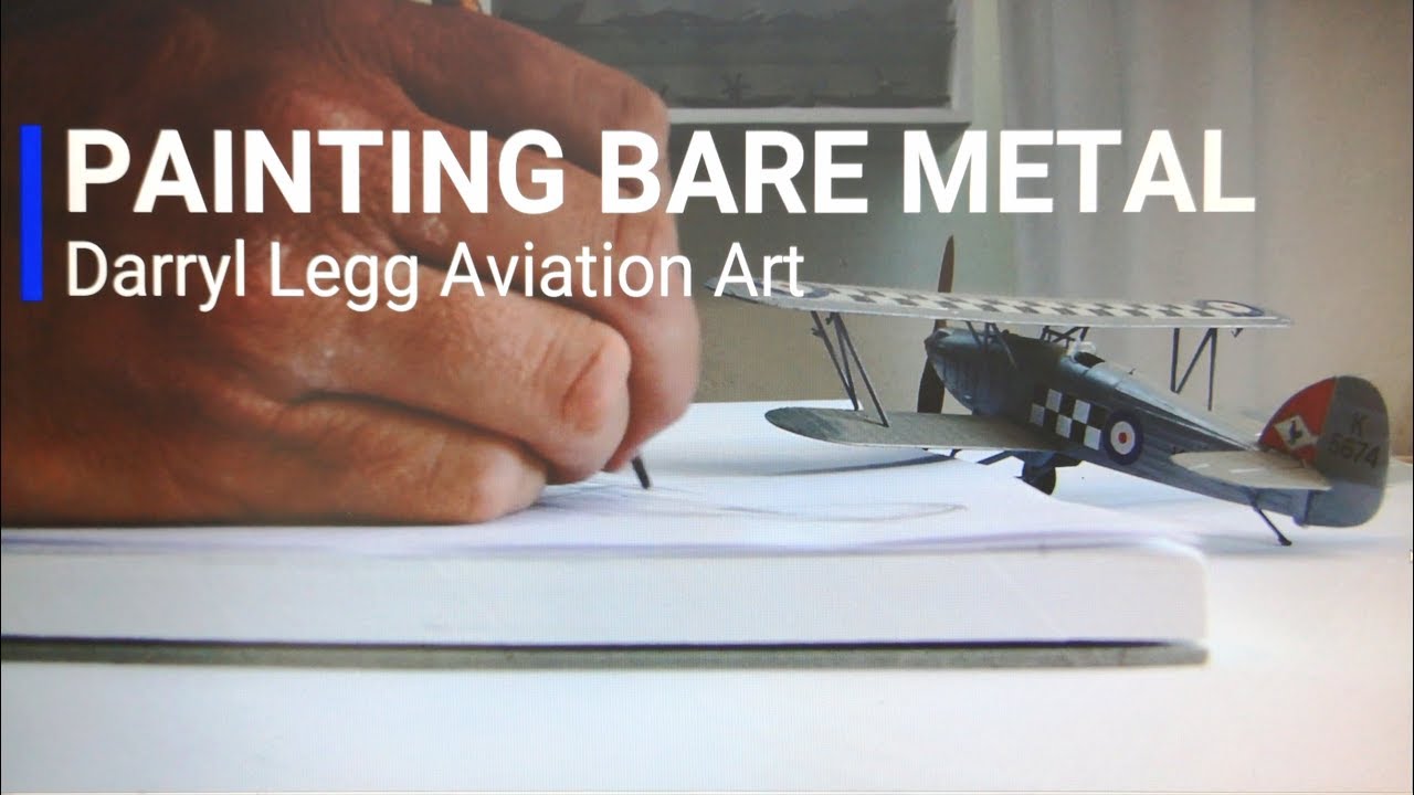 Aviation Art - Painting Bare Metal