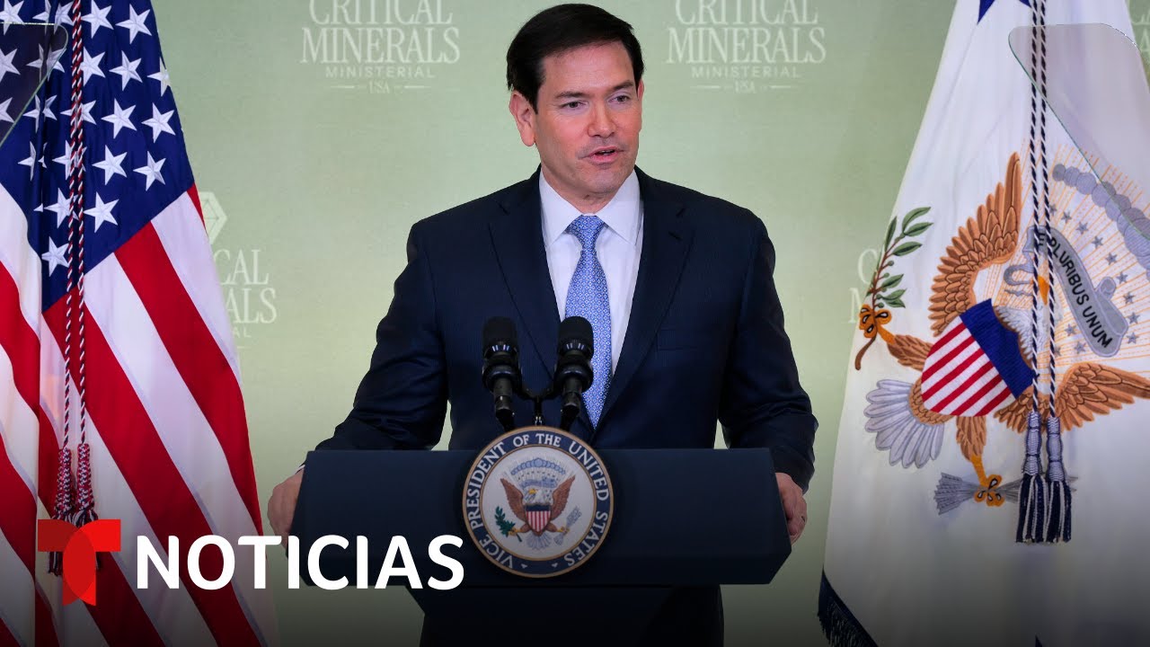EN VIVO: Marco Rubio ofrece declaraciones desde el Departamento de Estado