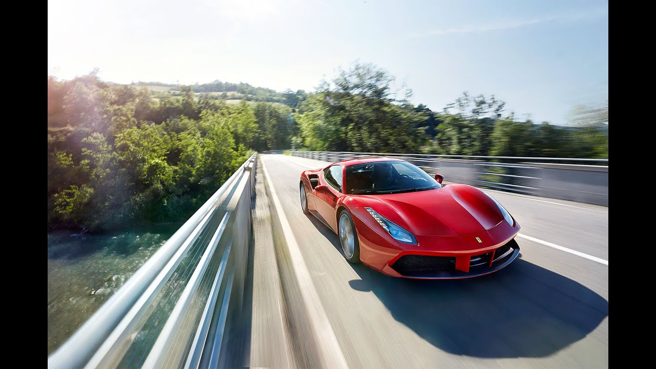 Ferrari 488 GTB supercar (2015) video review