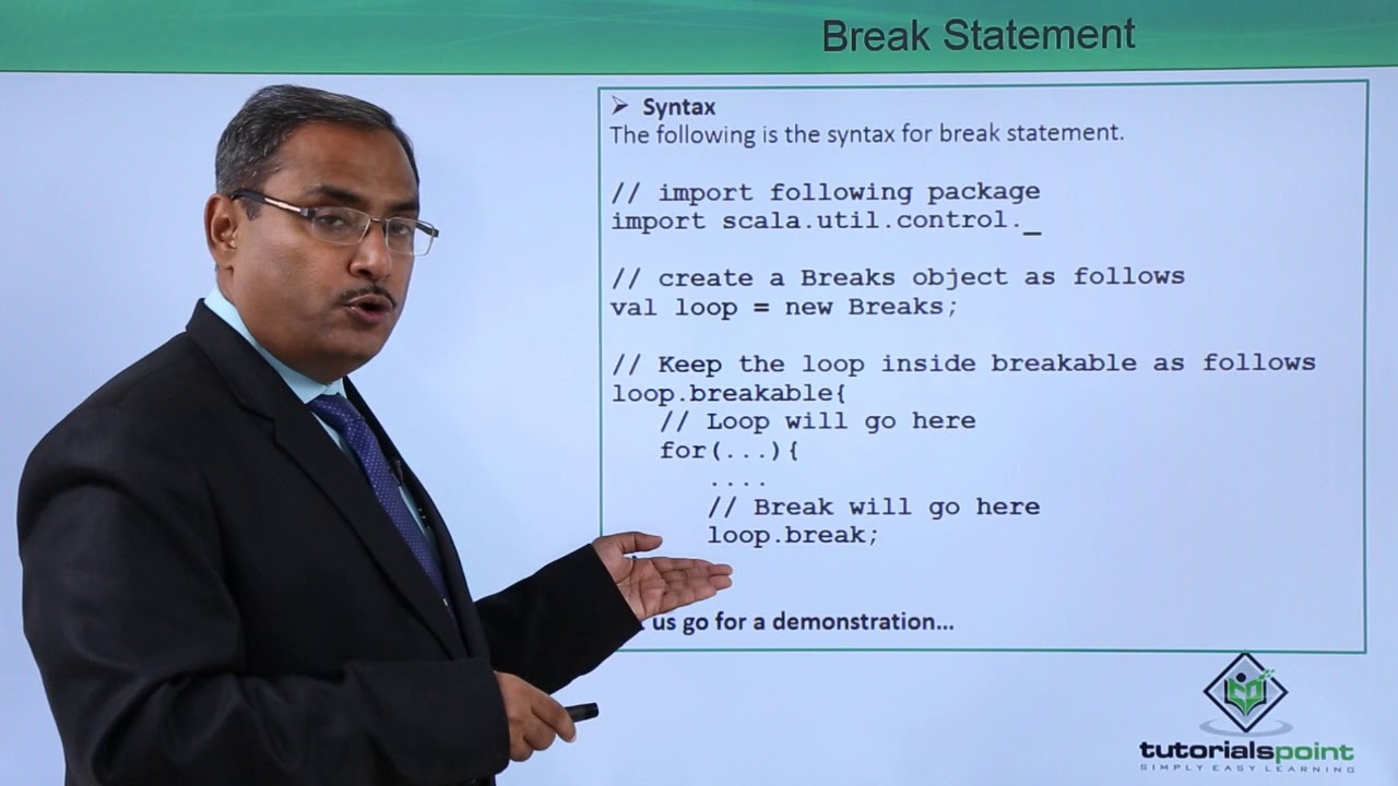 Scala - Break Statement