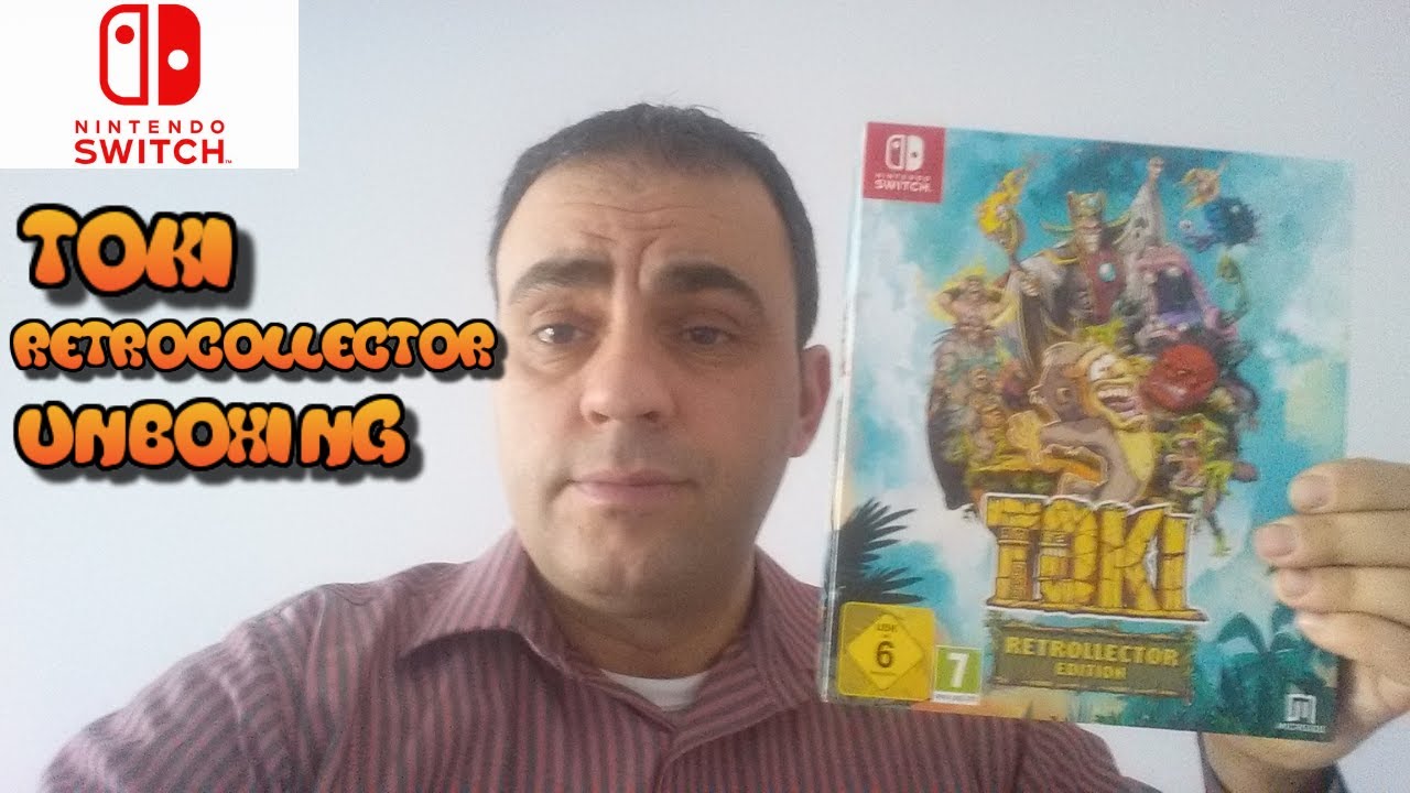 Toki retrocollector, unboxing per Nintendo Switch