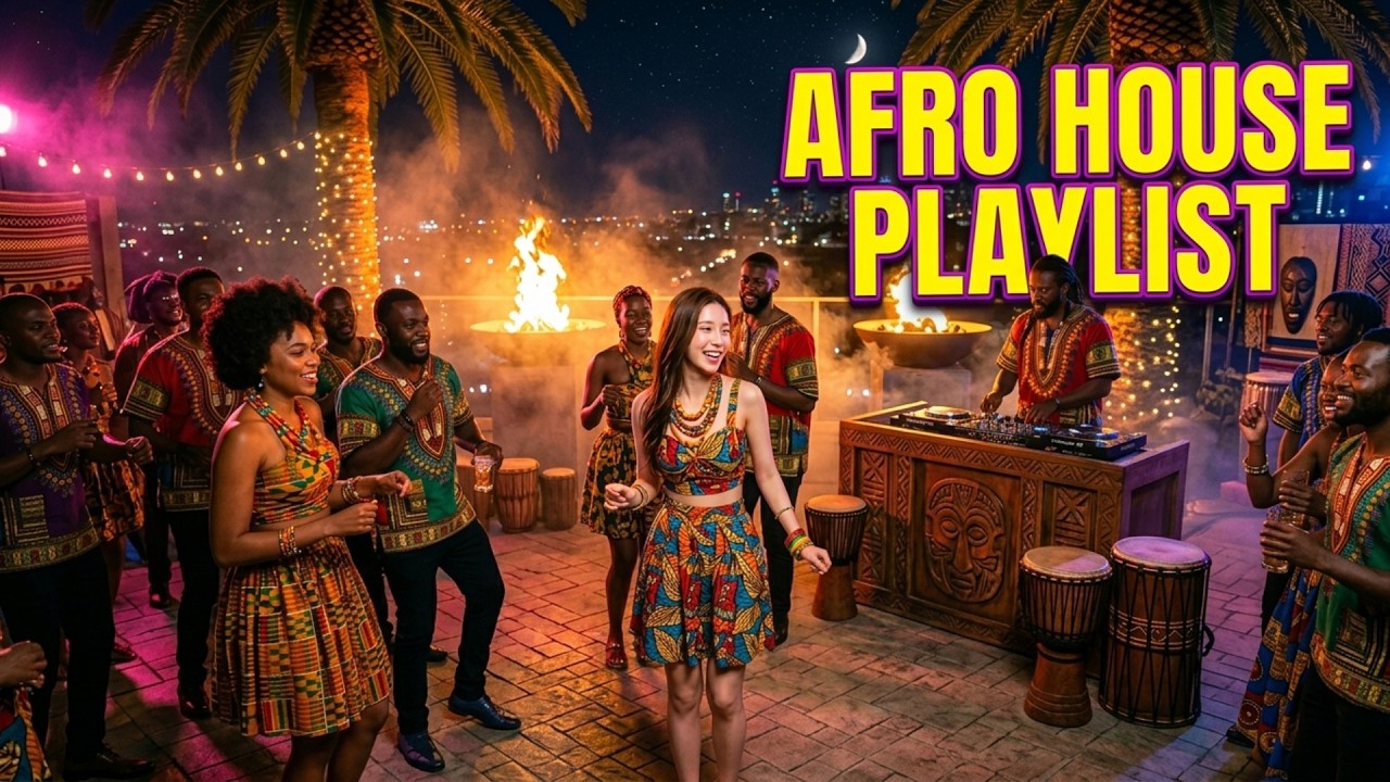 Mykonos Sunset 🌅 Melodic Afro House & Deep Tribal Mix - High-End Beach Club Selection 2026