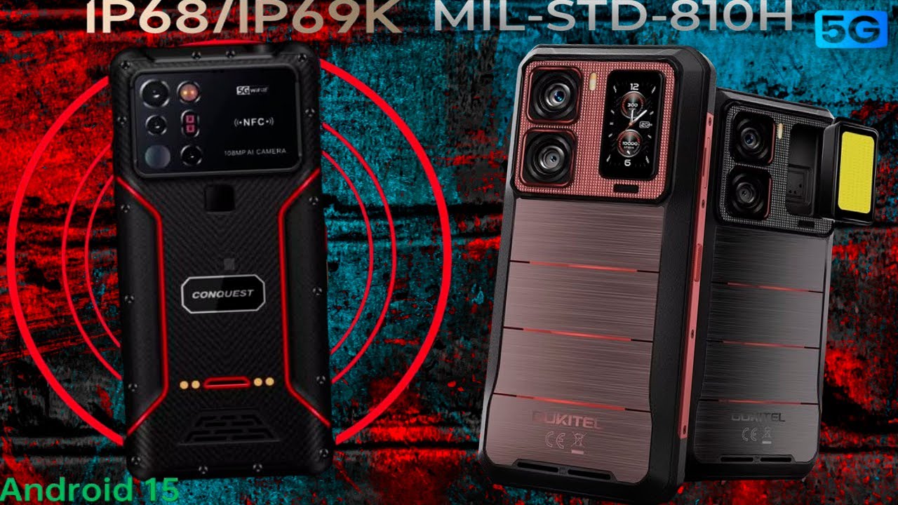 8 НОВЫХ ЗАЩИЩЕННЫХ СМАРТФОНОВ (Сентябрь)